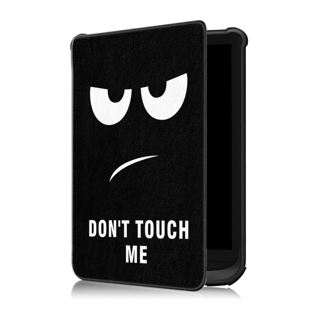 EIDERWOOD PocketBook Basic Lux 4 PU Leather Flip Case w. Sleep/ Wake-up Function - "Don't Touch Me"