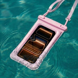 Tech-Protect Floating Waterproof Case - Max.: 185 x 110mm - Pink