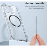 ESR Universal MagSafe Compatible Magnetic Ring - 2 Pcs. - Black / Silver