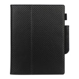 ReMarkable 2 10.3" - Carbon Leather Flip Case w. Stylus Holder - Black