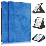 EIDERWOOD PocketBook InkPad Lite Case with 360 Degrees Stand Function & Pen Holder - Blue