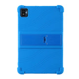 TCL Tab 10S Silicone Case w. Kickstand - Dark Blue