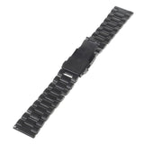 Universal Stainless Steel Watchband (22mm) - Black