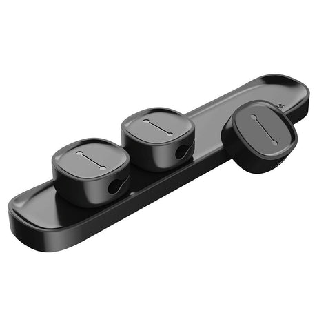 Baseus Peas Magnetic Cable Clip Holder - Black