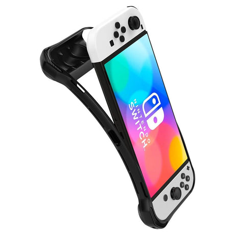 Spigen Nintendo Switch OLED Rugged Armor Case - Black