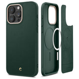 iPhone 15 Pro Max Cyrill Kajuk Mag Hybrid Case - MagSafe Compatible - Forest Green