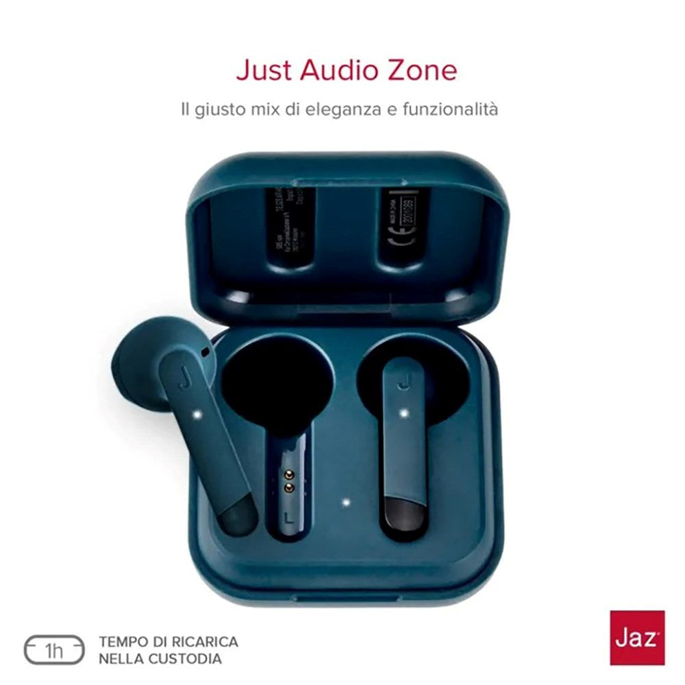 Jaz Hoox True Wireless In-Ear Bluetooth Headphones - Blue