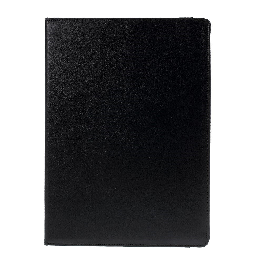 iPad Pro 12.9" (2015) EIDERWOOD Artificial Leather Flip Case with Stand Function - Black