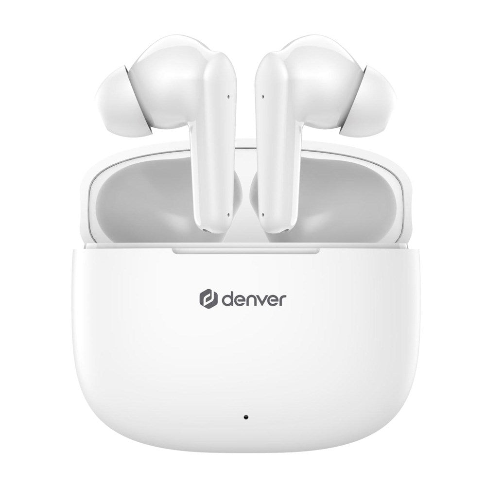 Denver True Wireless Headphones  - In-Ear - White