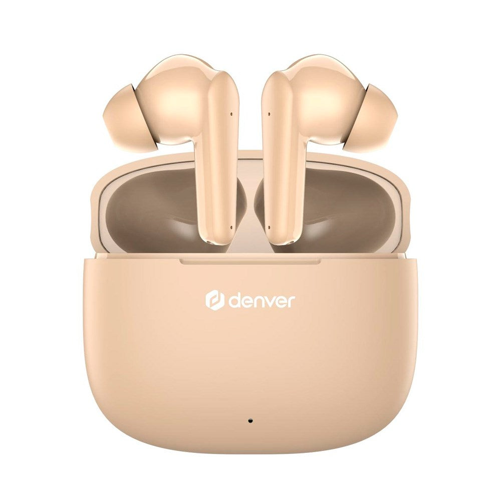 Denver True Wireless Headphones  - In-Ear - Beige