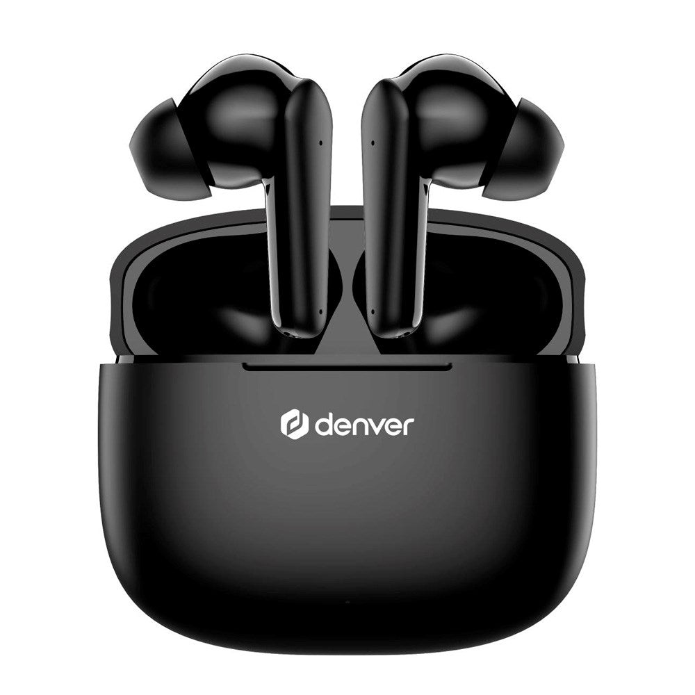 Denver True Wireless Headphones  - In-Ear - Black