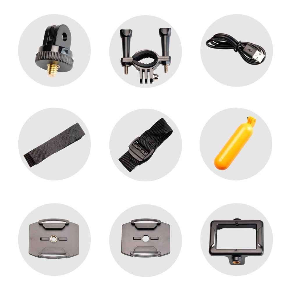 Denver ACT-324 Action Kamera with Waterproof Case - Black