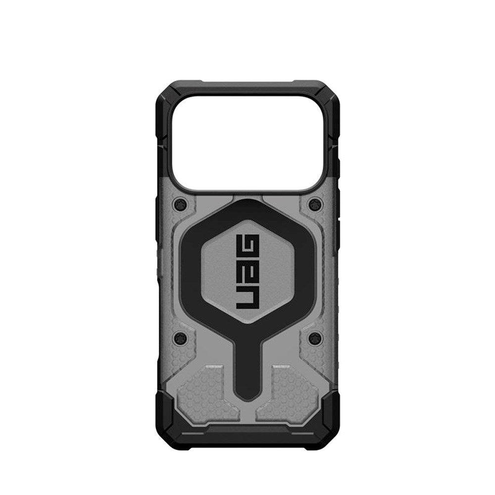 iPhone 17 Pro UAG Pathfinder Clear Case - MagSafe Compatible - Grey / Black