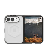 iPhone Duo UAG Mouve Case - MagSafe Compatible - Transparent / Black