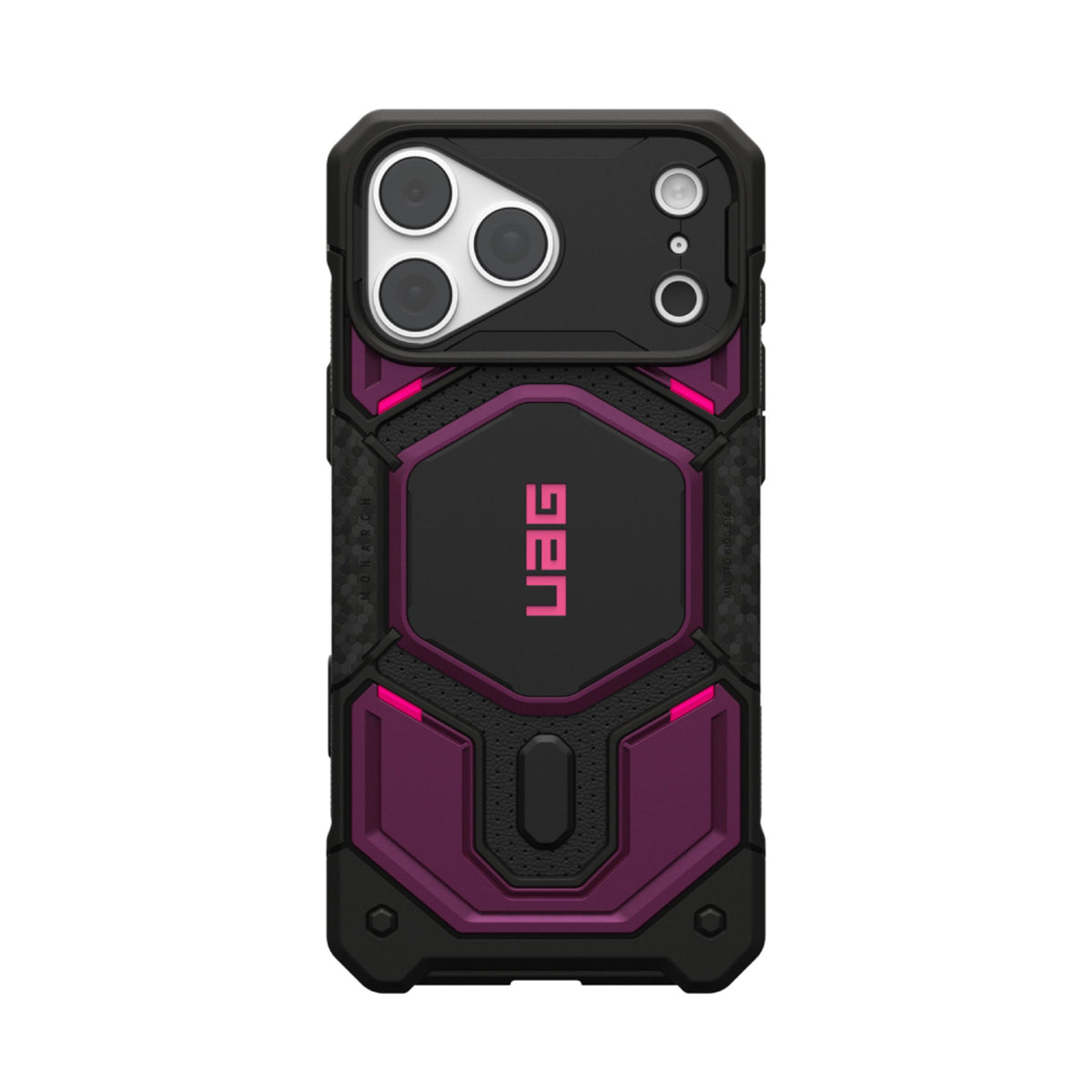 iPhone 18 Pro Max / 17 Pro Max UAG Monarch Pro Case - MagSafe Compatible - Deep Purple Synth