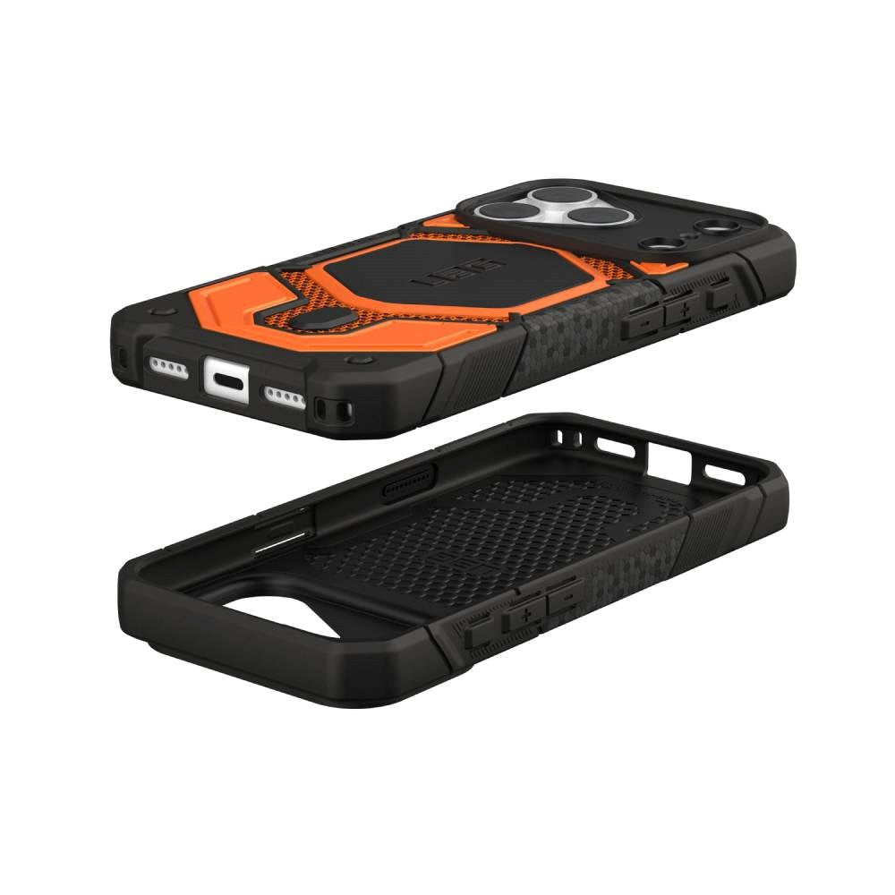 iPhone 18 Pro / 17 Pro UAG Monarch Pro Case - MagSafe Compatible - Kevlar Burnt Orange