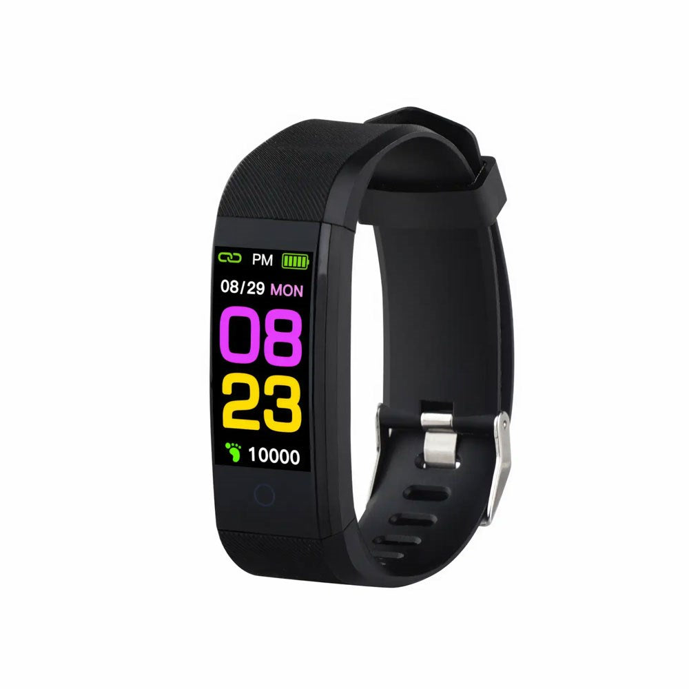 Denver BFH-147 Bluetooth Fitness Smartwatch with Heart Rate Monitor - Black