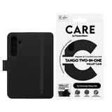 CARE by PanzerGlass Samsung Galaxy S24 Feature Tango 2-in-1 Flip Case with Wallet - Black