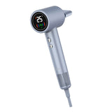 Denver High Speed Hair Dryer with LED Display - Silver