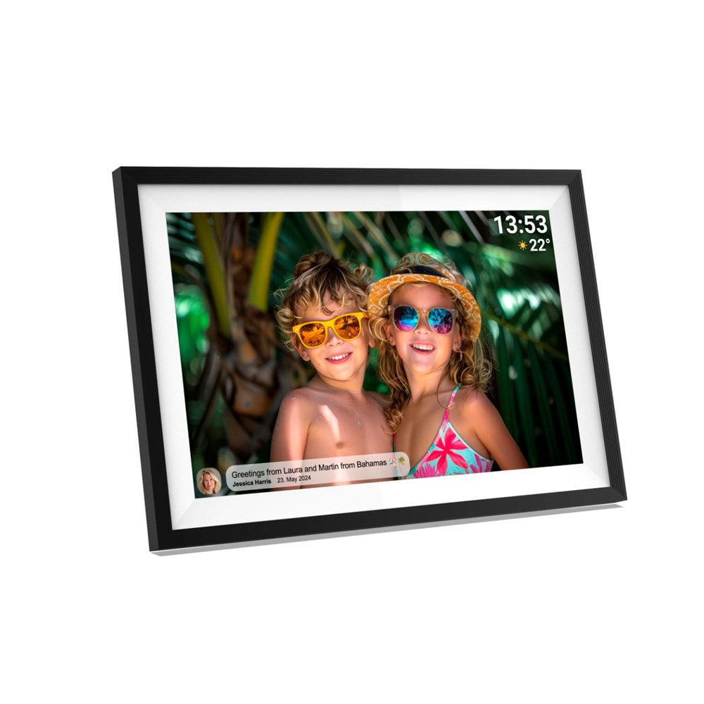 Denver Digital Photo Frame 10.1" - Frameo Photo Software - Black