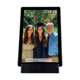 Denver Digital WiFi Photo Frame with Rechargeable Battery - Frameo Photo Software - Black