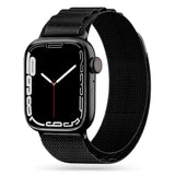 Apple Watch (42/44/SE/45/46/49mm) Tech-Protect Nylon Pro Strap - Black