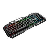 Denver GKB-231 Gaming Keyboard with USB Cable & RGB Light - Nordic Layout - Black