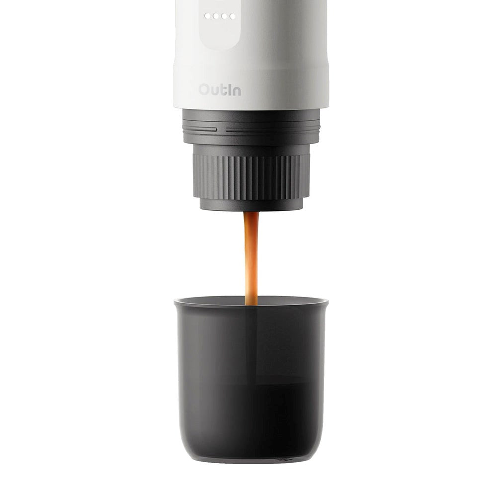 OutIn Nano Portable Espresso Machine - Pearl White