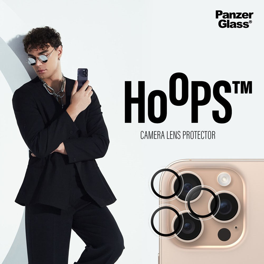 iPhone 16 Pro / 16 Pro Max PanzerGlass Hoops - Camera Protection - Transparent