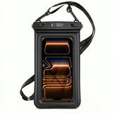 Tech-Protect Floating Waterproof Case - Max.: 185 x 110mm - Black