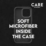 CARE by PanzerGlass iPhone 16 Pro FASHION Fearlessly Fashionable Case - MagSafe Kompatibel - Black