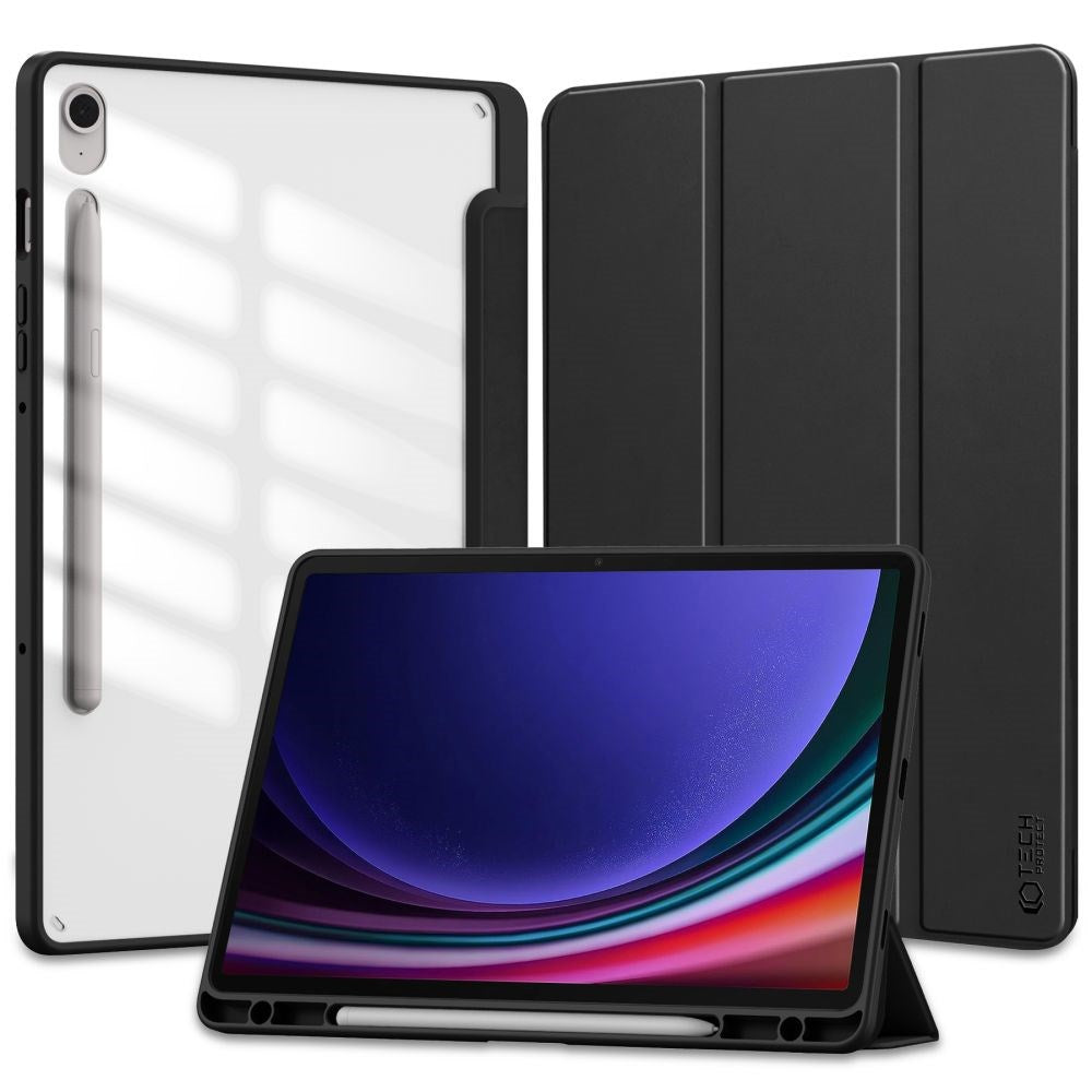 Samsung Galaxy Tab S9 FE Tech-Protect SC Hybrid Tri-fold Case - Black