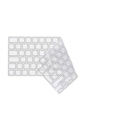 Philbert MacBook Pro 14/16" M1/M2 (2021-2023) Keyboard Case with Nordic Keyboard - Transparent / Black