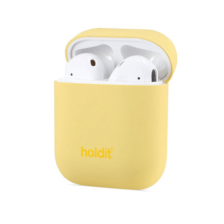 Holdit Nygård Silicone Case For AirPods (1st & 2nd gen.) - Yellow