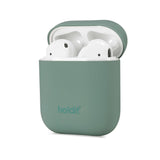 Holdit Nygård Silicone Case For AirPods (1st & 2nd gen.) - Moss Green