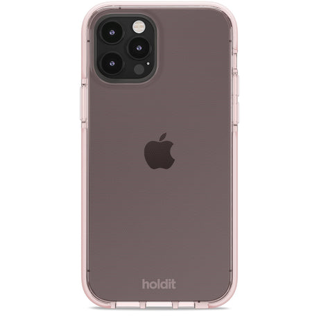 Holdit iPhone 12 / 12 Pro Seethru Case - Blush Pink