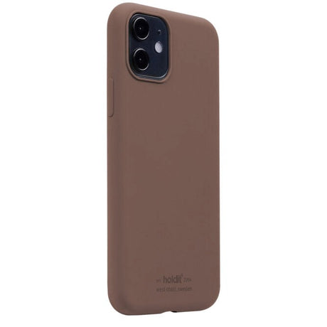 Holdit iPhone 11 Soft Touch Silicone Case - Dark Brown