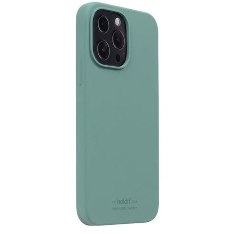 Holdit iPhone 13 Pro Soft Touch Silicone Case - Moss Green