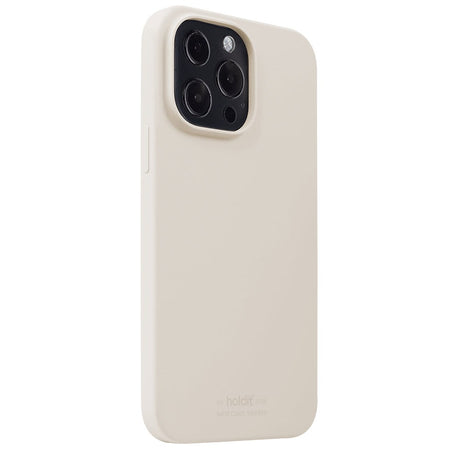 Holdit iPhone 13 Pro Soft Touch Silicone Case - Light Beige