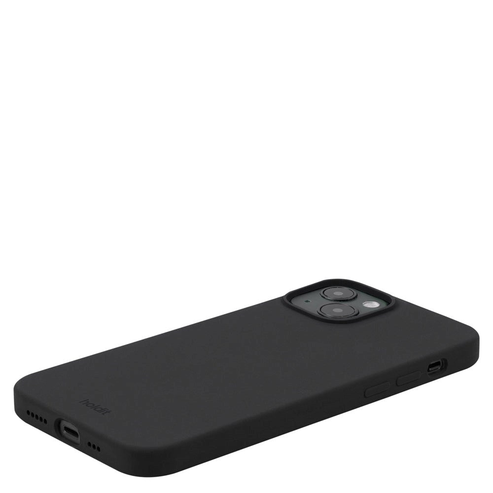 Holdit iPhone 14 Plus Soft Touch Silicone Case - Black