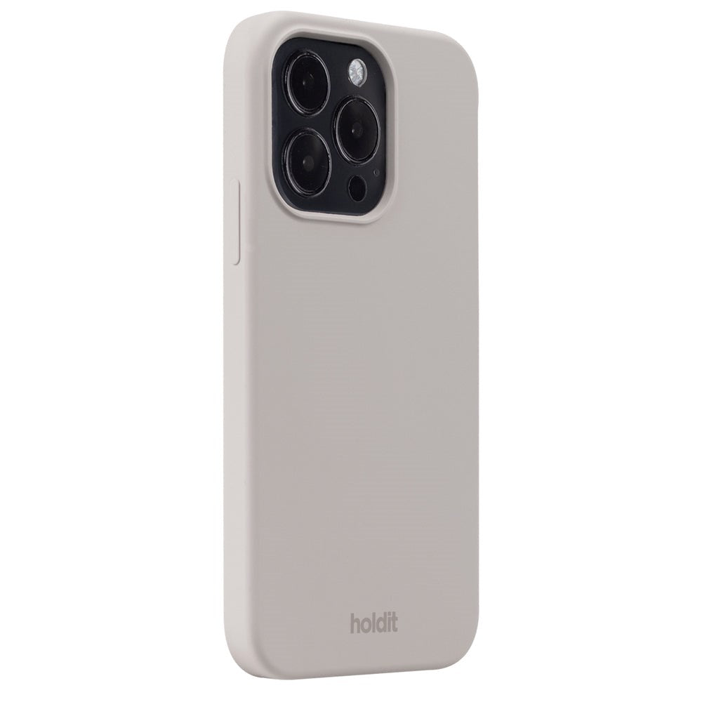 Holdit iPhone 14 Pro Soft Touch Silicone Case - Taupe