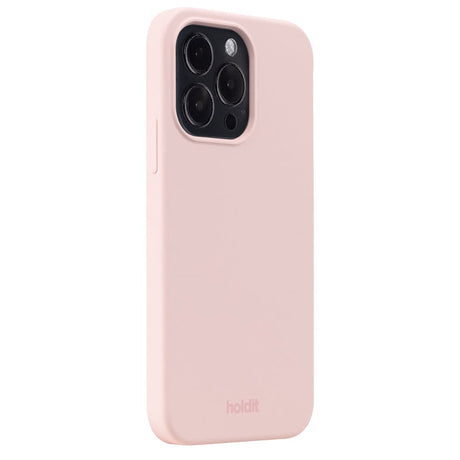 Holdit iPhone 14 Pro Soft Touch Silicone Case - Blush Pink