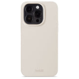 Holdit iPhone 14 Pro Soft Touch Silicone Case - Light Beige