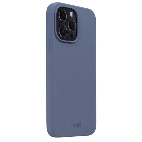 Holdit iPhone 14 Pro Max Soft Touch Silicone Case - Pacific Blue