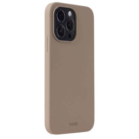 Holdit iPhone 14 Pro Max Soft Touch Silicone Case - Mocha Brown