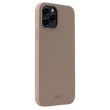 Holdit iPhone 12/12 Pro Soft Touch Silicone Case - Mocha Brown