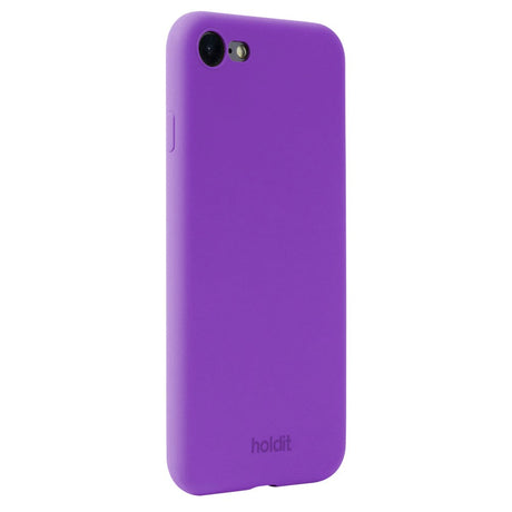 Holdit iPhone SE (2022 / 2020) / 8 / 7 Soft Touch Silicone Case - Bright Purple