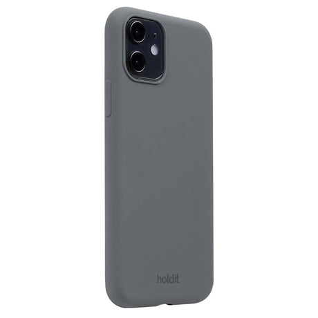 Holdit iPhone 11 Soft Touch Silicone Case - Space Gray