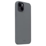 Holdit iPhone 14 Plus Soft Touch Silicone Case - Space Gray