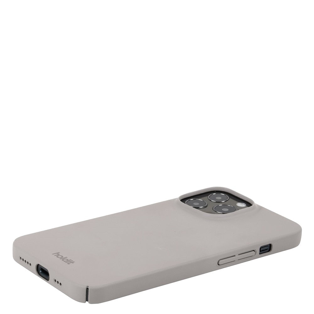 Holdit iPhone 13 Pro Slim Plastic Case - Taupe